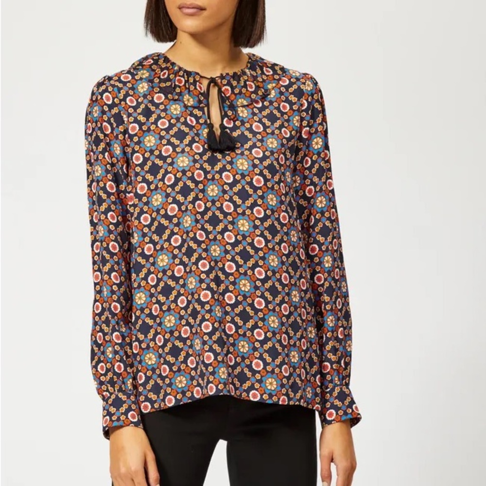 A.P.C. Women's Debbie Blouse - Dark Navy
